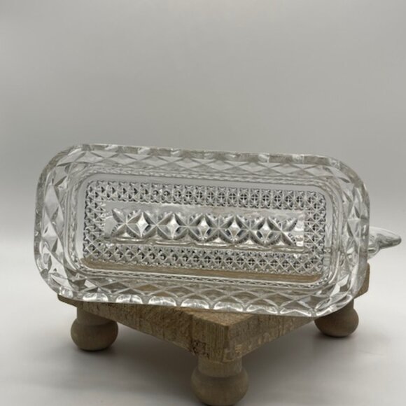 Quarter Pound Wexford by‎ Anchor Hocking Butter Dish - Picture 7 of 9